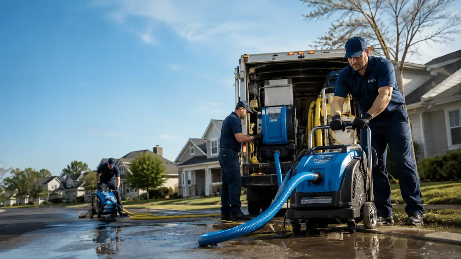 Flood Damage Cleanup in Hinton, OK